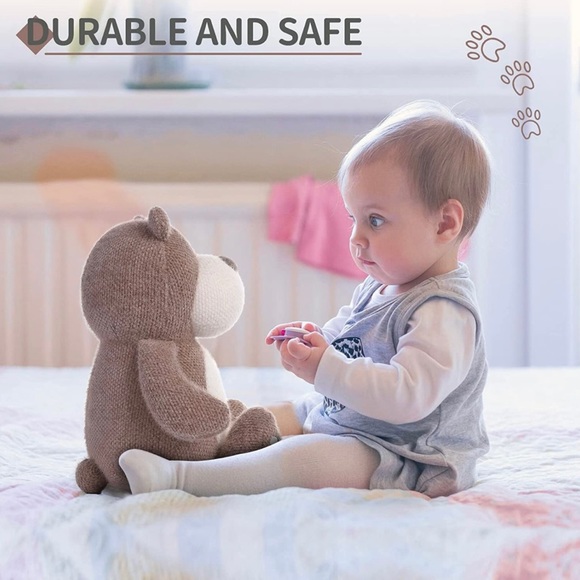 🍁Clearance- NIP Hansbear Kid’s Sealed Stuffed Bear In Vacuum Sealed Bag - Picture 6 of 15